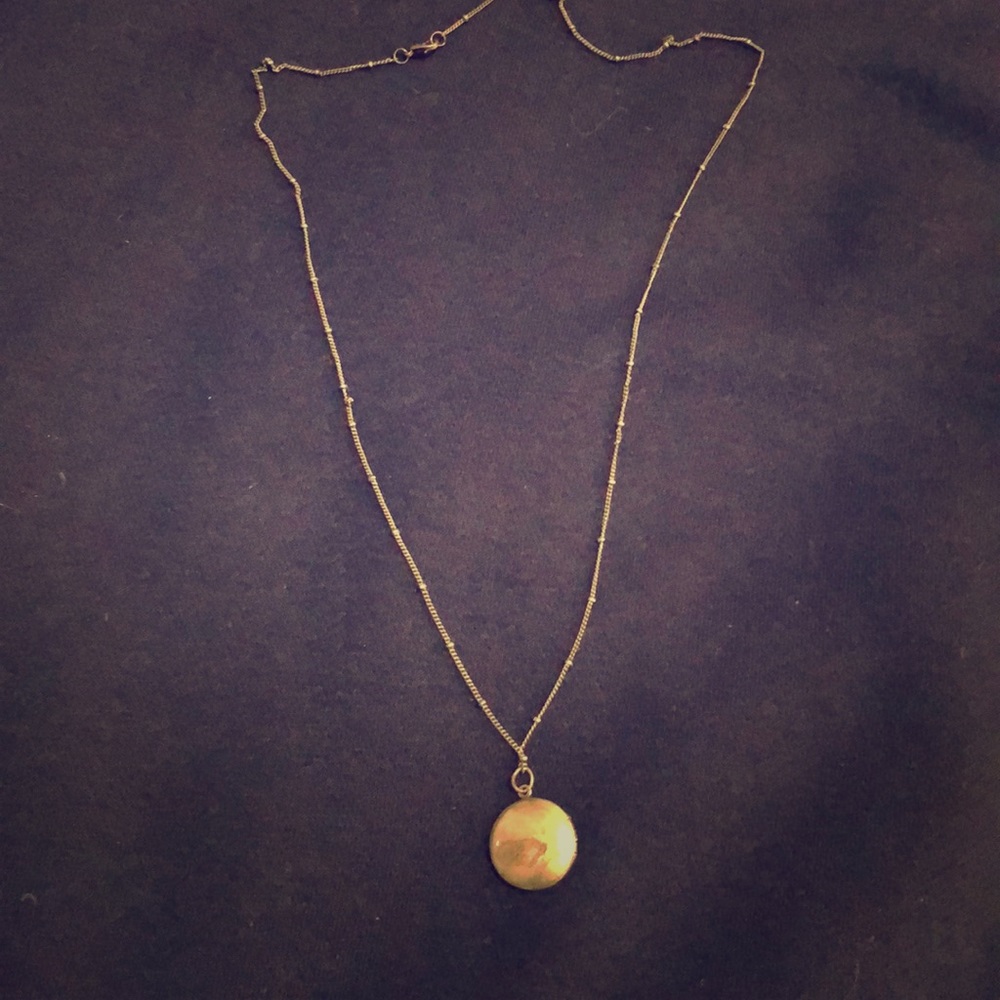 Bronze locket 25”